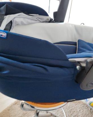 passeggino chicco trio love blu