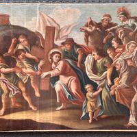 OLIO SU TELA SCUOLA ITALIANA DEL 700