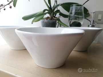 3 Vasi  ceramica per piante e fiori