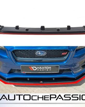 Splitter/Spoiler anteriore V4 per Subaru Impreza W
