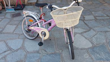 bicicletta da 20 adatta dai 7 ai 12 anni bambina