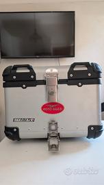Bauletto moto scooter alluminio 45l