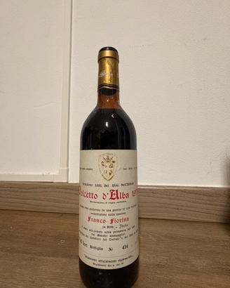 Dolcetto d’alba 1981