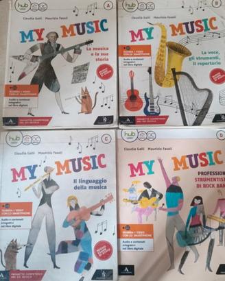 libro MY Music volumi A B C D