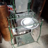set da bagno in ferro battuto