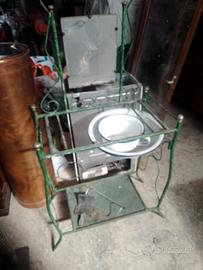 set da bagno in ferro battuto