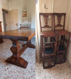 MOBILI IN LEGNO MASSELLO PER ARREDO SOGGIORNO