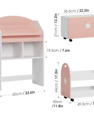 Libreria per bambini - portagiochi