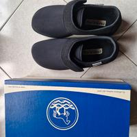 Pantofole uomo nere "Emanuela"