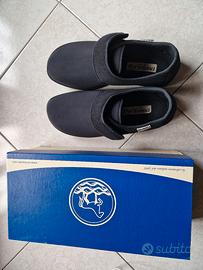 Pantofole uomo nere "Emanuela"