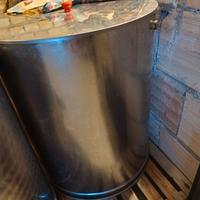 Serbatoio acciaio inox 200lt