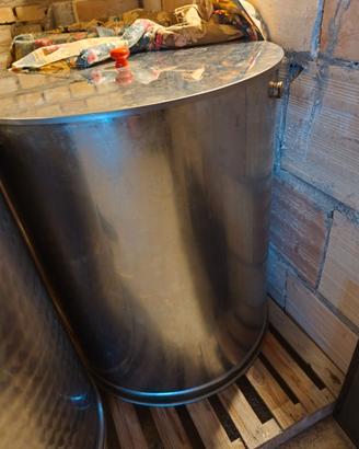 Serbatoio acciaio inox 200lt