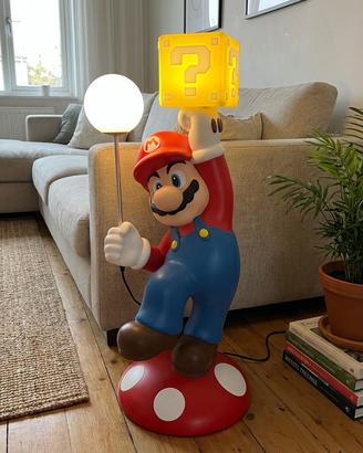 Statua Lampada Super Mario 70 cm Cassa Bluetooth