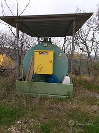 Cisterna gasolio 5000 LT emiliana serbatoi