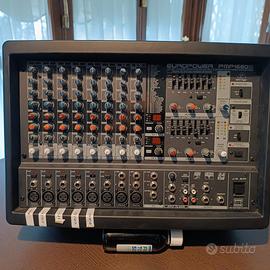 Behringer CASSE + MIXER AMPLIFICATO 800+800 W