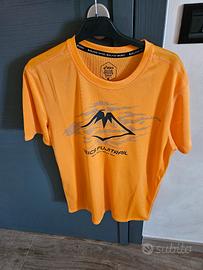 T-shirt Asics Fujitrail arancio taglia S