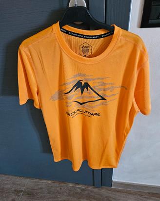 T-shirt Asics Fujitrail arancio taglia S