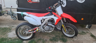 Motard honda crf 450