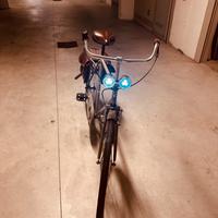Bici vintage doppio fanale led anteriore