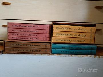 lotto libri esoterici e magia cabala, occulta