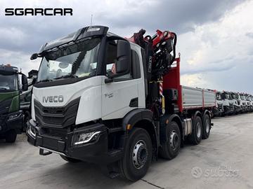 Iveco trakker 540 gru Fassi 485 ribaltabile nuovo