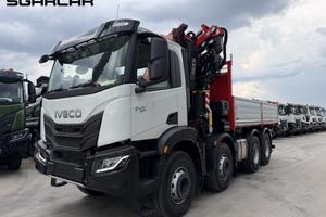Iveco trakker 540 gru Fassi 485 ribaltabile nuovo