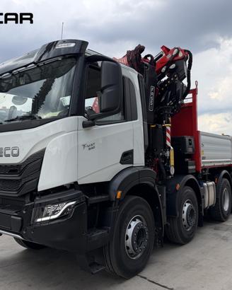Iveco trakker 540 gru Fassi 485 ribaltabile nuovo