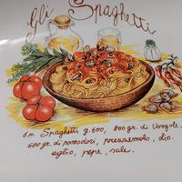 piatti forma ovale per servire la pasta