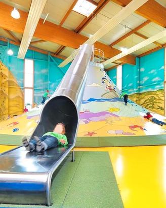 Gioco Playground Vulcano x Bambini con Arrampicata
