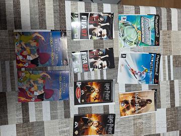 Lotto copertine e libretti psp e ps2