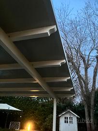 TETTOIA IN FERRO VERNICIATO