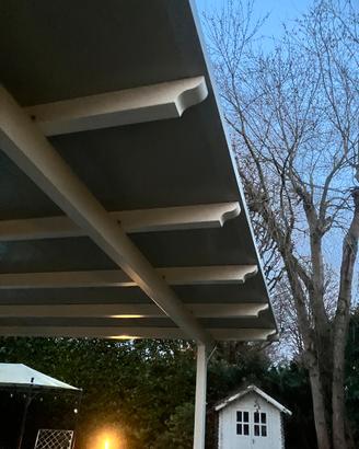 TETTOIA IN FERRO VERNICIATO