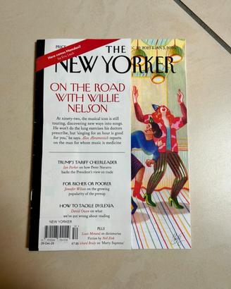 Rivista The New Yorker copertina Lorenzo Mattotti