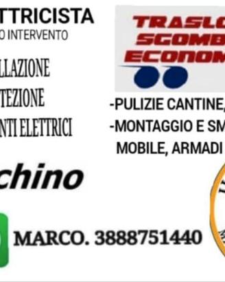 Traslochi ,sgomeri cantine,solai e trasporti merce