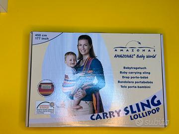 Fascia porta bambini, Amazonas 450cm Nuova