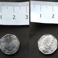 CILE CHILE   1   Peso    1992