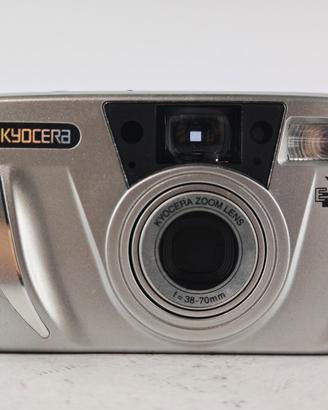 Yashica Ez zoom 70 fotocamera analogica con borsa