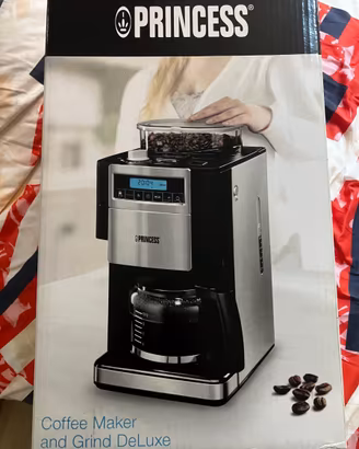 Macchina caffè con macinino Princess – come nuova