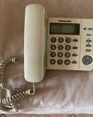 Panasonic kx-ts560ex white telefono fisso con filo