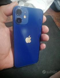 Apple iPhone 12 mini - 64GB - Blu  Grado AB - BATT