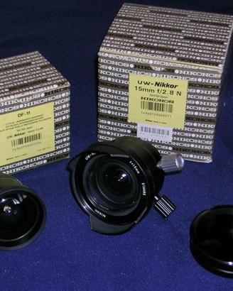 Obbiettivo UW Nikkor 15mm per Nikonos con mirino o