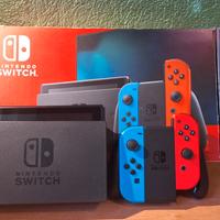 nintendo switch blu-rossa v2