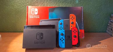 nintendo switch blu-rossa v2