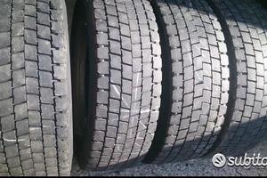 4 gomme usate autocarro 205 75 17.5 Fulda
