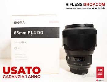 USATO SIGMA 85MM F/1.4 DG HSM PER NIKON F