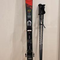 Sci Rossignol React Rtx Express e bastoncini