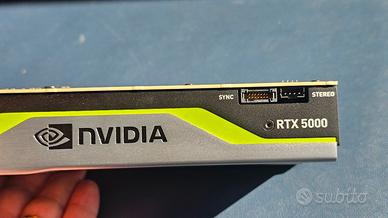 Scheda video professionale NVIDIA Quadro RTX 5000