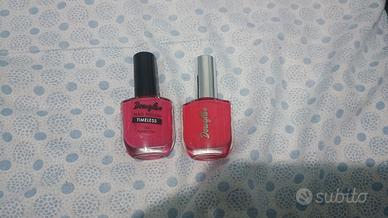 Set 2 smalti Douglas rosa e rosso