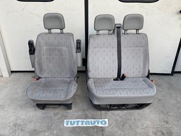 Sedili VW Transporter 2003 stoffa grigio chiaro