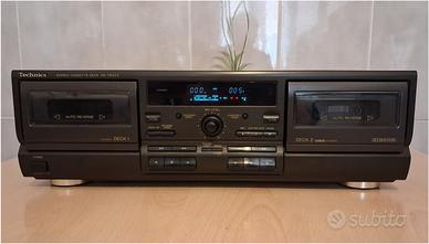 TECHNICS DECK DOPPIA CASS. APERT. MOTORIZZATA